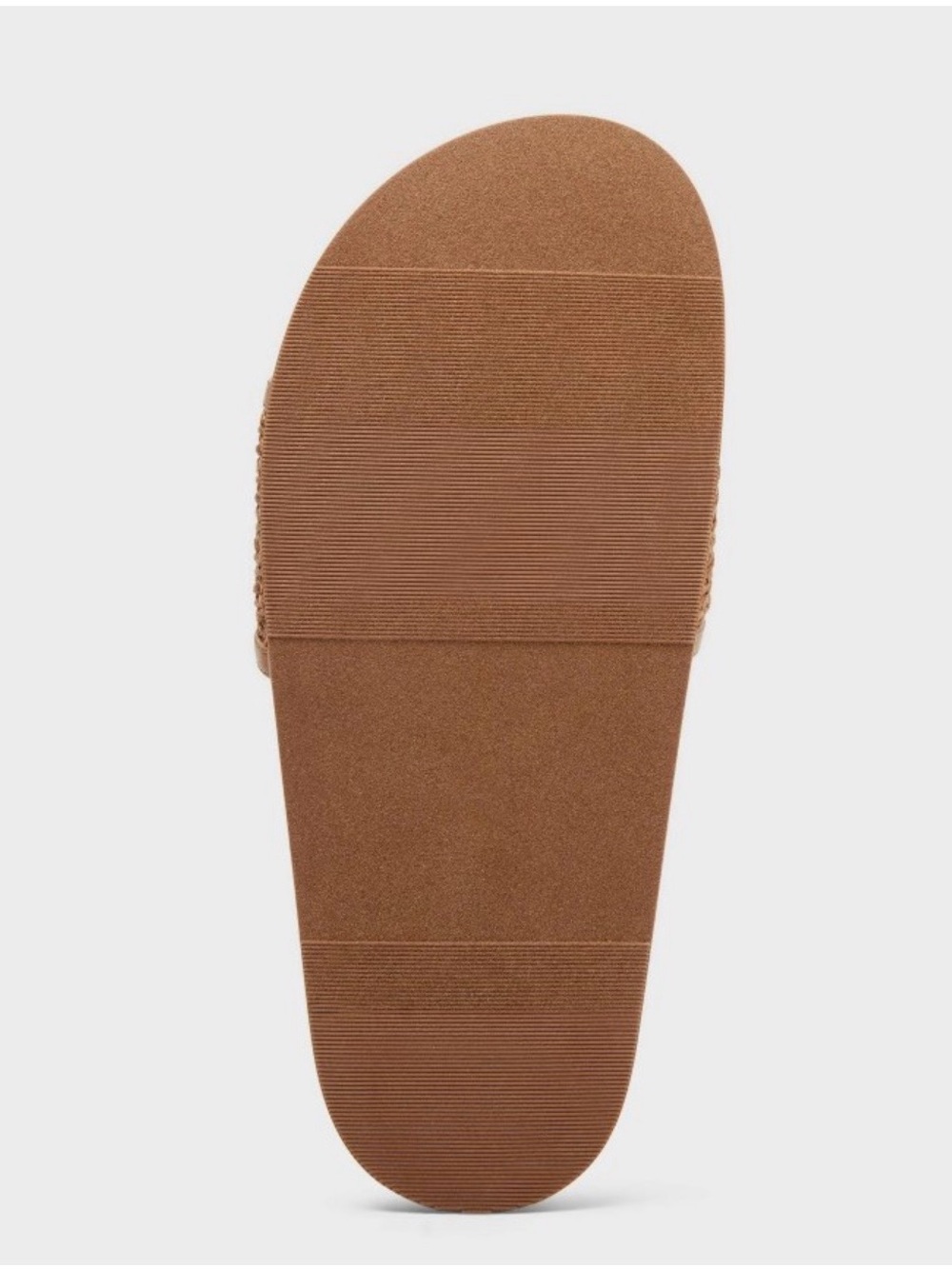 Women’s Size 10 Brinley  Universal Thread Woven Slide Sandal in Natural Brown - Picture 4 of 5